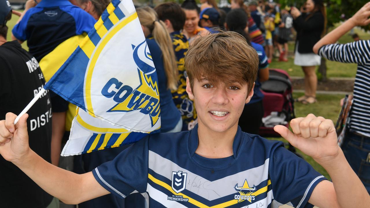 North Queensland Cowboys open training session at Cowboys HQ. Patrick Snowden, 13. Picture: Evan Morgan