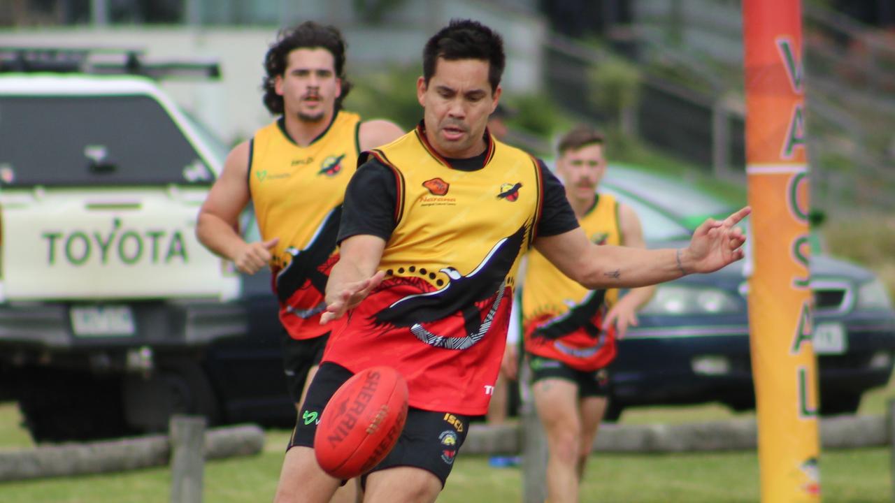 Dual flag Cat, ex-Pies livewire light up local footy carnival