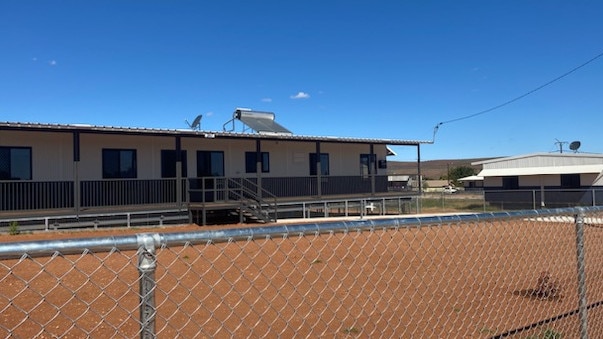 Some of the new homes in Ntaria.