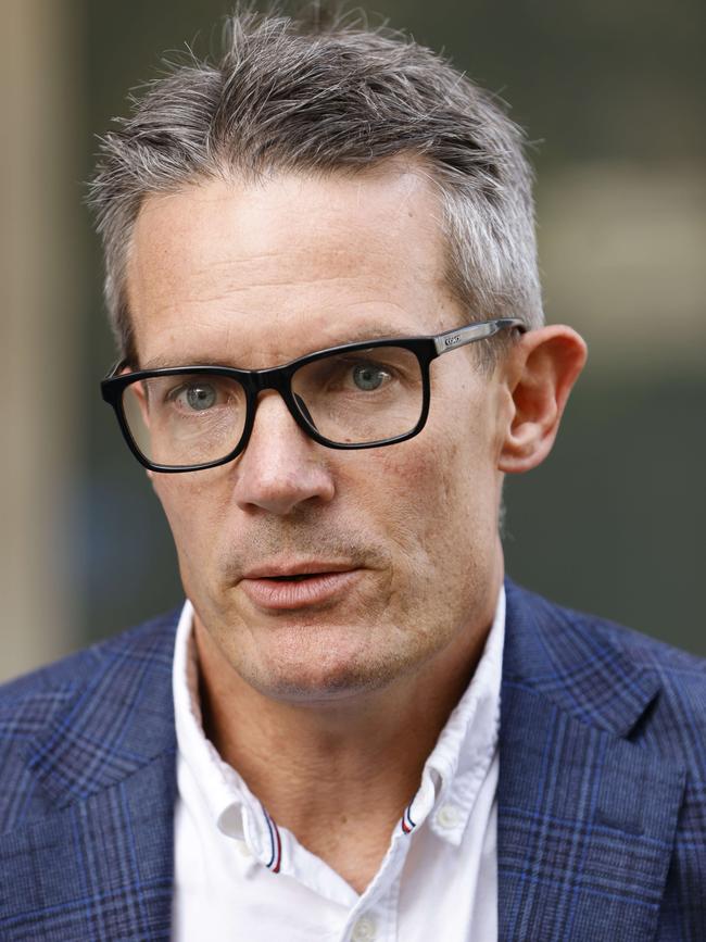 Sydney Trains CEO Matthew Longland. Picture: NewsWire / Damian Shaw