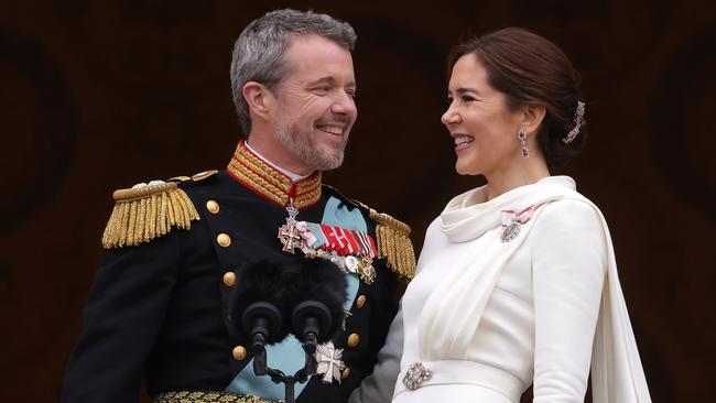 Danish King Frederik X and wife Queen Mary of Denmark. Danes see her as a ‘great wife’ as well as queen, according to an academic. Picture: Getty Images