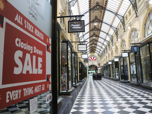 The Block Arcade. Picture: David Crosling