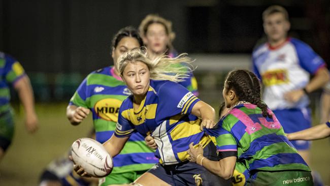 Easts Tiger Rosie Ebbage. Pic: Brendan Hertel/QRU.