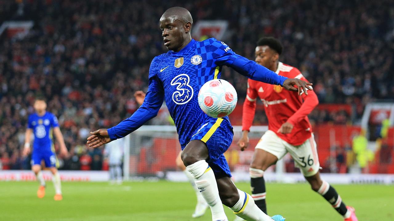 N'Golo Kante será un objetivo para el Manchester United en la próxima ventana de transferencia (Foto de Lindsey Barnaby/AFP)