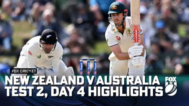 New Zealand v Australia: Test 2, Day 4 Highlights