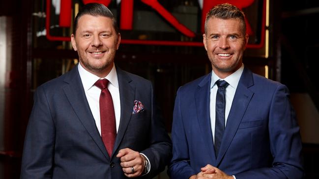 Current MKR hosts Pete Evans and Manu Feildel