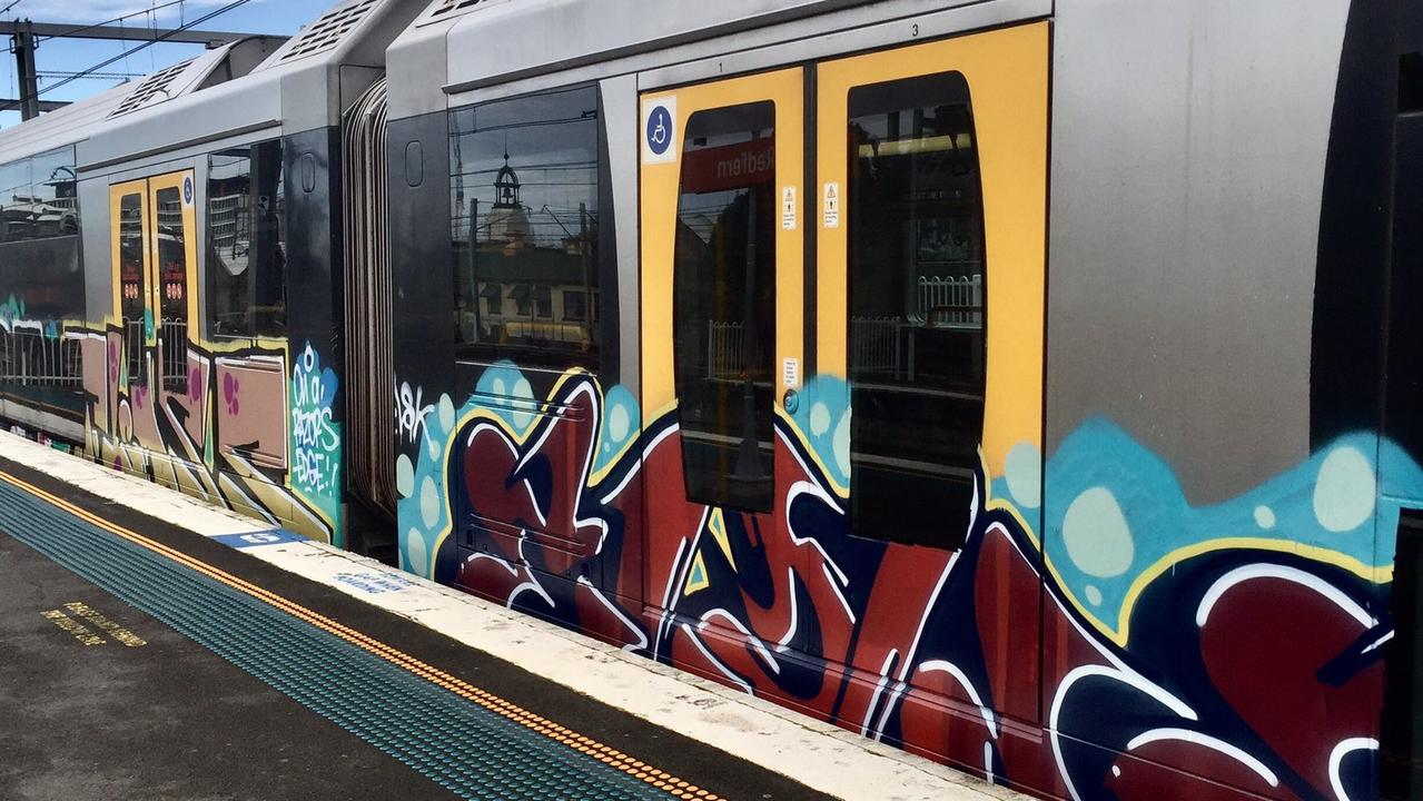 New security measures being added to public transport amid spike in  vandalism, graffiti incidents | Daily Telegraph