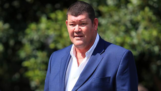 ’Powerful personality’: Crown Resorts owner James Packer in Melbourne last year. Aaron Francis/The Australian