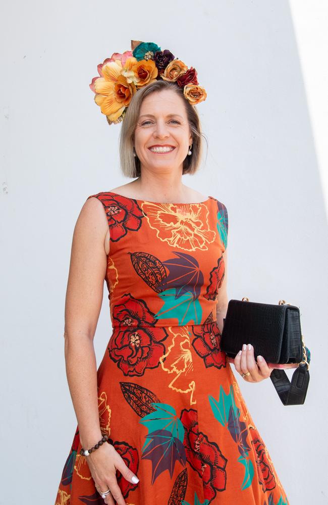 Lisa Dewsbury at the races. Picture: Pema Tamang Pakhrin.