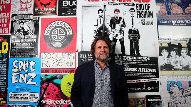 Triffid venue manager and former Powderfinger bass player John “JC” Collins said the $30 million live music funding is a positive step. Picture: AAP/David Clark