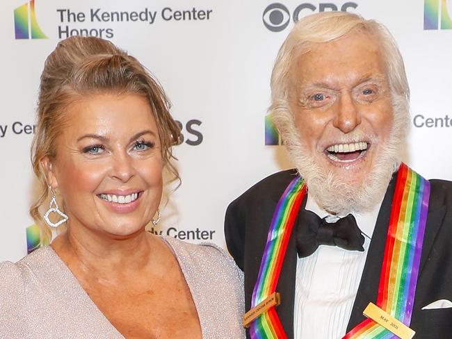 WASHINGTON, DC - MAY 21: Arlene Silver and Dick Van Dyke attend the 43rd Annual Kennedy Center Honors at The Kennedy Center on May 21, 2021 in Washington, DC. (Photo by Paul Morigi/Getty Images)