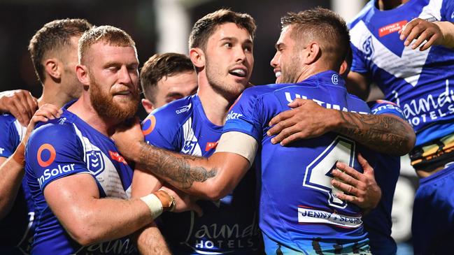 Bulldogs notched their first win of the year. Picture: Robb Cox - NRL Photos