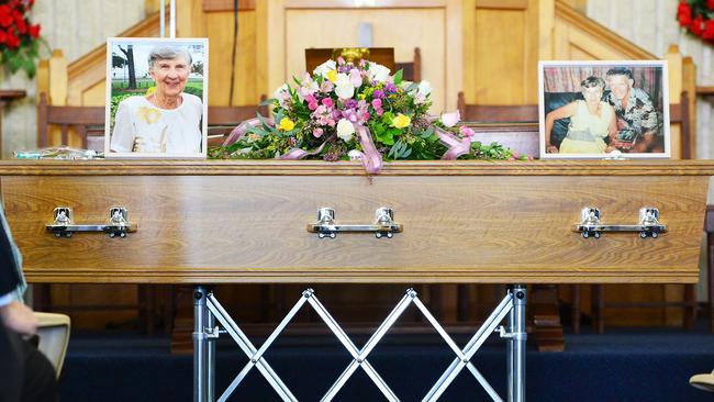 Funeral of Elizabeth Kippin from St Andrew's Presbyterian Church. Picture: Zak Simmonds