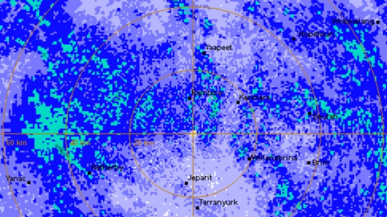 Bureau of Meteorology senior meteorologist Jonathan How said the flood risk to Melbourne and Victoria was ‘extremely significant’. Picture: BOM