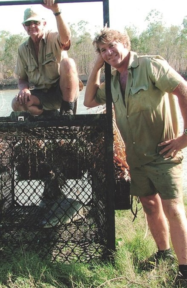 Bob Irwin (left), father of Crocodile Hunter Steve Irwin (right), says there needs to be harsh penalties for people who put themselves in harm’s way around crocs.