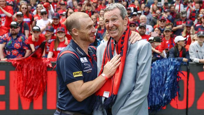 Neale Daniher has been inducted into Melbourne’s hall of fame. Picture: Michael Klein.