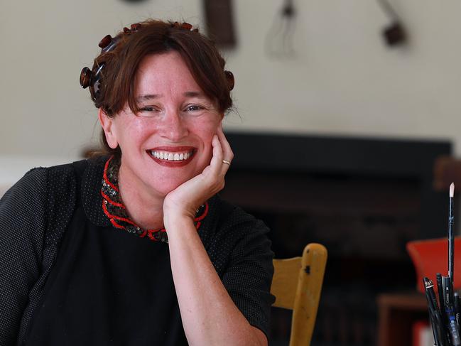 The Australian's summer novel contributor, author Nikki Gemmell at her home. Jane Dempster/The Australian.