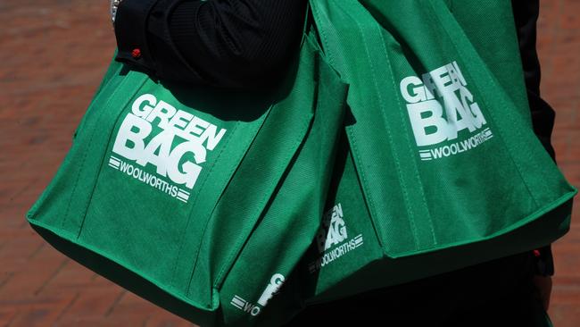 Do you remember to bring your green bag to the supermarket? Picture: File. 