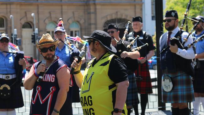 TasPride pride march Hobart 2025. Picture: Elise Kaine