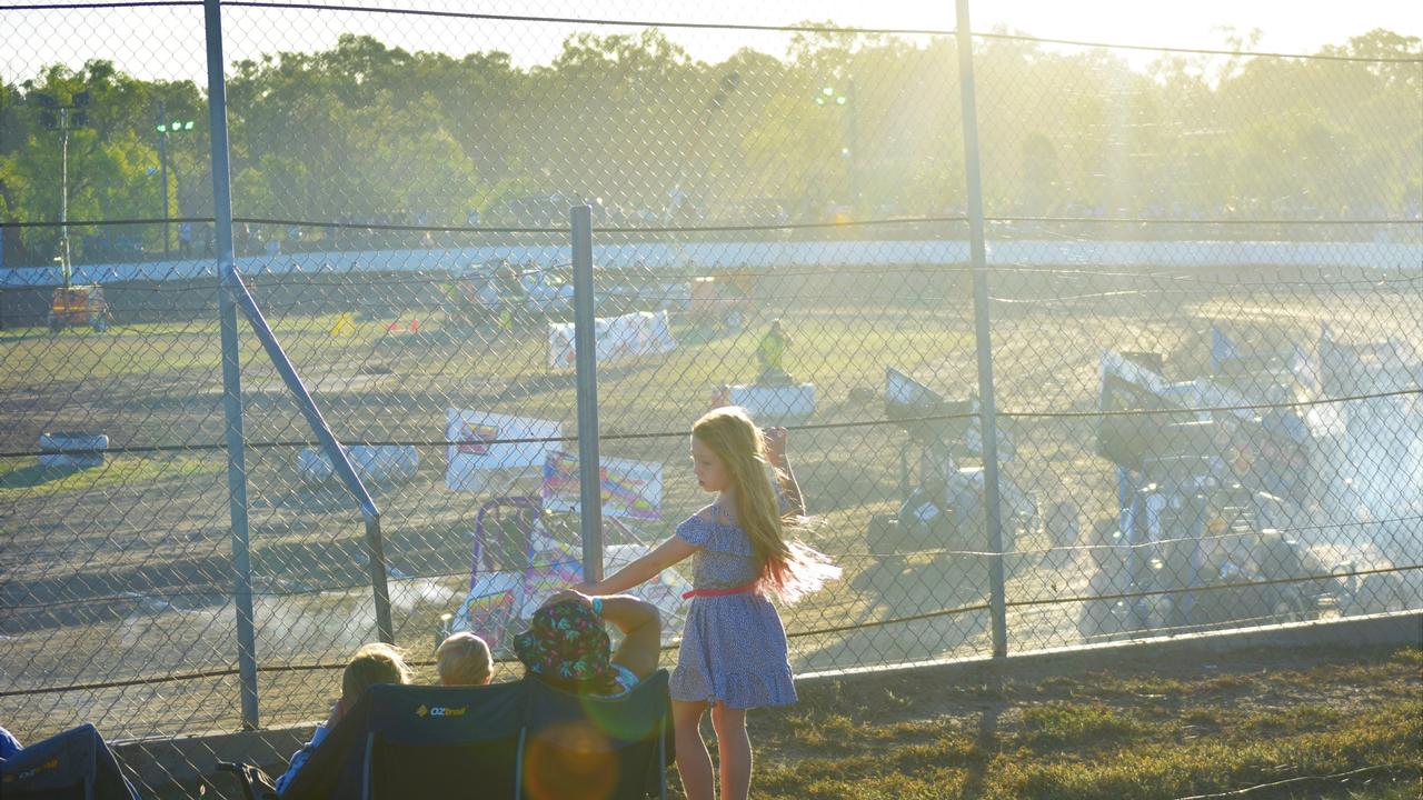 Roma Easter in the Country event-goers got their backsides trackside for an epic night of drag racing at the Ironbark Raceway on Saturday evening, April 8, 2023. Picture: Peta McEachern