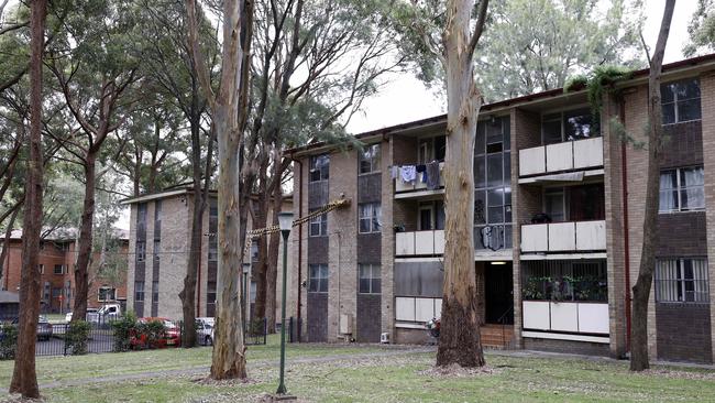 Waterloo south social housing estate which is earmarked for redevelopment. Picture: Jonathan Ng