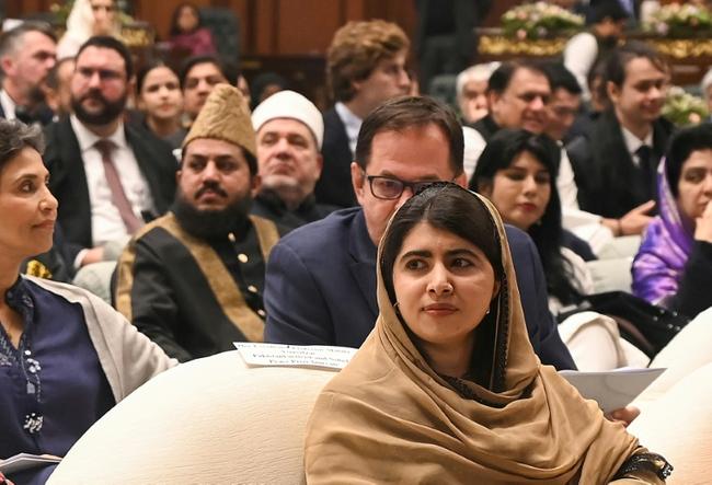 Malala Yousafzai at the international summit on 'Girls’ Education in Muslim Communities', in Islamabad