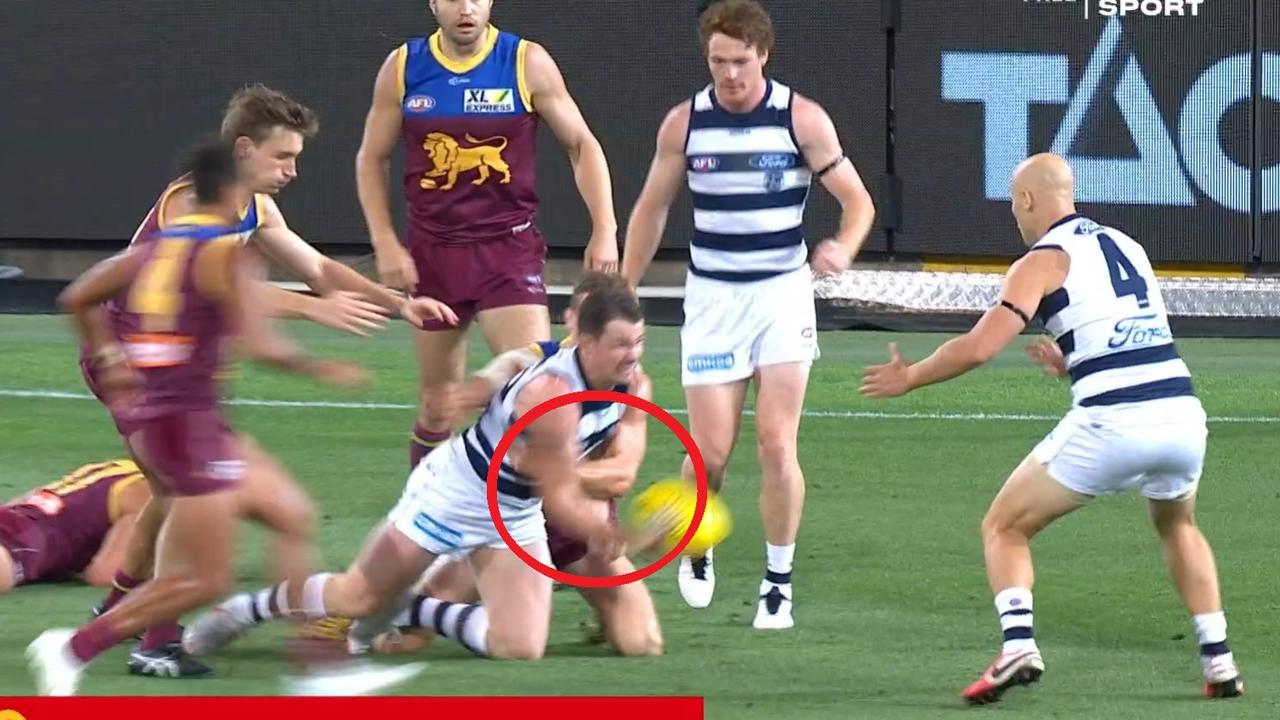 Gary Ablett got a gift from the umpires.