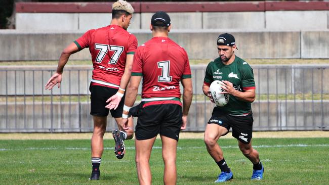 Cody Walker at Rabbitohs Training at Redfern Oval on Monday. Picture: Adam Yip