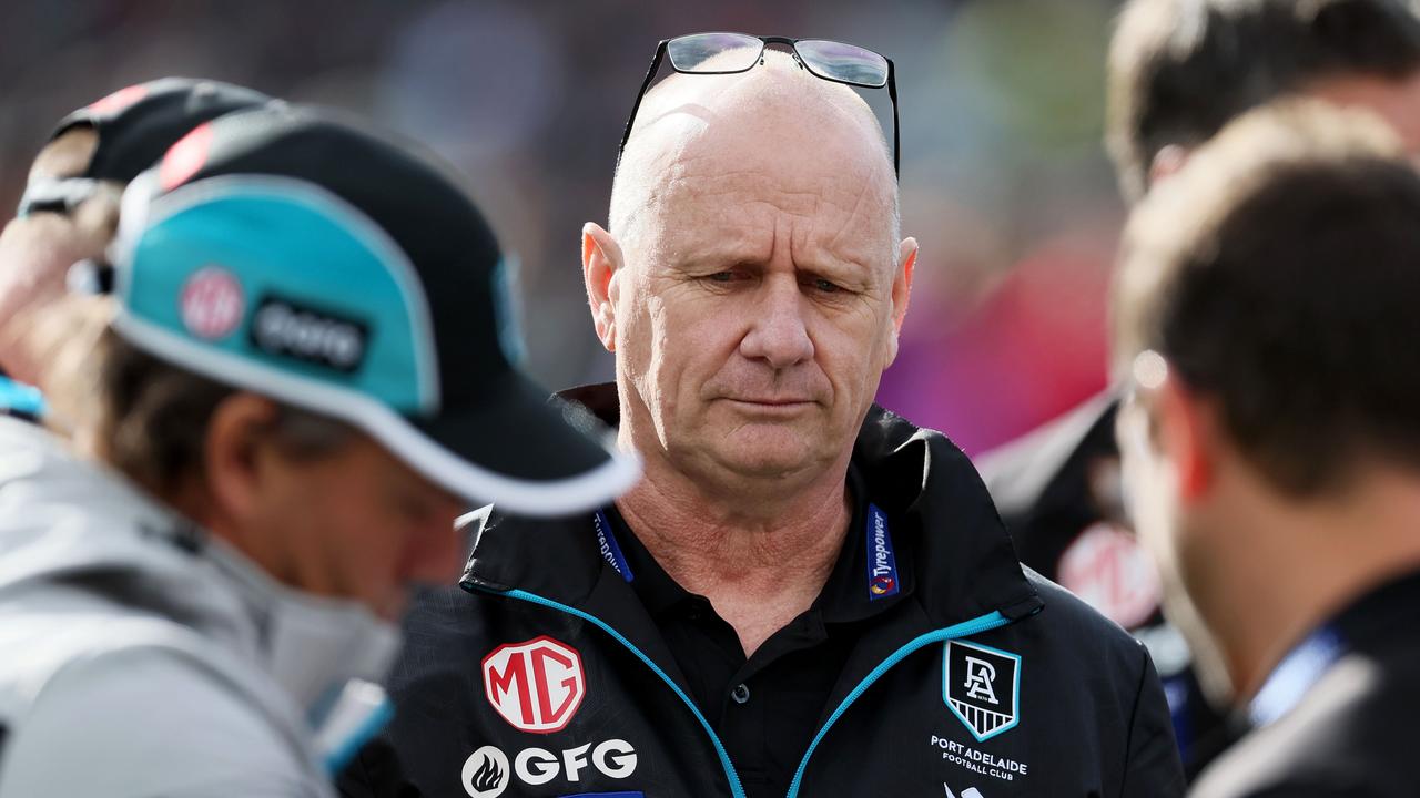 The pressure has eased on Ken Hinkley. Picture: Getty Images