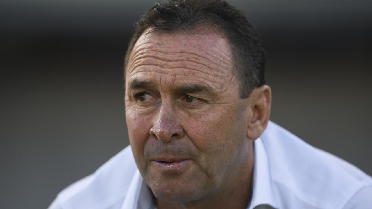 Raiders coach Ricky Stuart has been hit with a fine