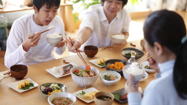 Lead researcher Dr Samantha Solon-Biet said people should turn to the diet trends in Japan, where people typically have a 1:10 portion diet when it comes to carbs and protein.