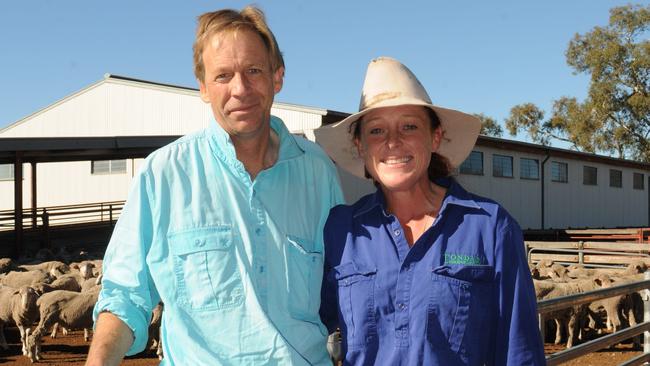 Tom and Sophie Holt from Coonong at Urana NSW.