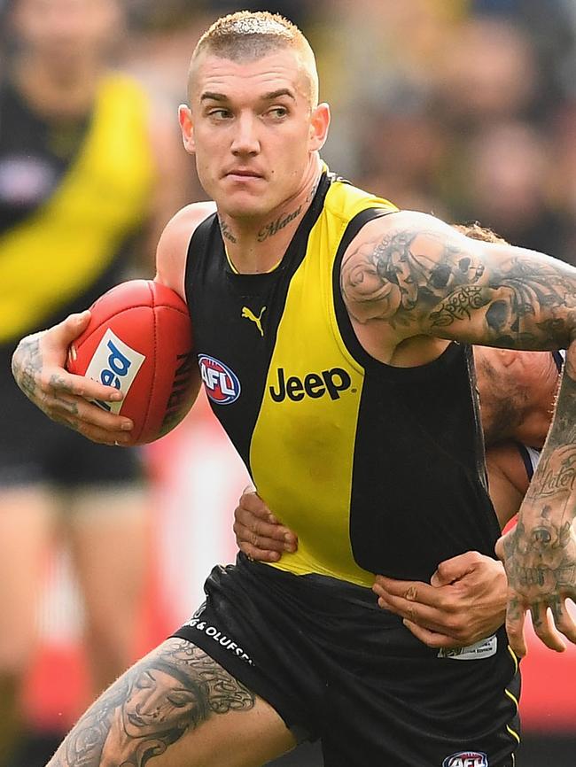 Dustin Martin has had a brilliant start to the season.