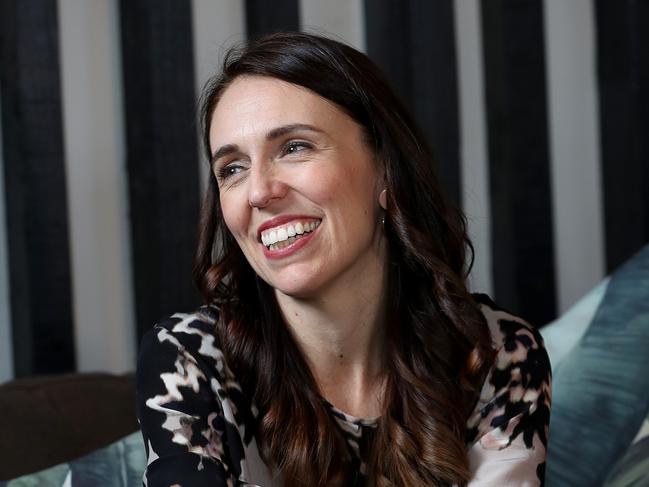 AUCKLAND, NEW ZEALAND - OCTOBER 16: Labour Party leader and Prime Minister Jacinda Ardern campaigns and meets with public on Onehunga Mall on October 16, 2020 in Auckland, New Zealand. Voters head to the polls on Saturday to elect the 53rd Parliament of New Zealand. The 2020 New Zealand General Election was originally due to be held on Saturday 19 September but was delayed due to the re-emergence of COVID-19 in the community. (Photo by Phil Walter/Getty Images)