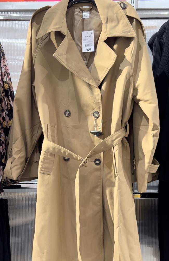 Kmart coats on deals sale