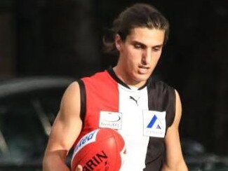 North Ringwood footballer Darcy Harris in the Eastern Football League (EFL). Picture: Davis Harrigan