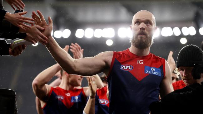 Max Gawn won’t be rested. Picture: Michael Klein
