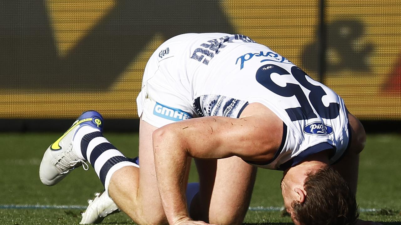 Patrick Dangerfield is set for a stint on the sidelines. Picture: Daniel Pockett/AFL Photos/via Getty Images