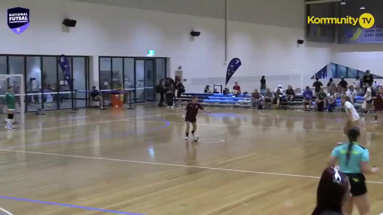 Replay: Football Queensland v Football Victoria (U17 Girls) - 2025 National Futsal Championships Day 2