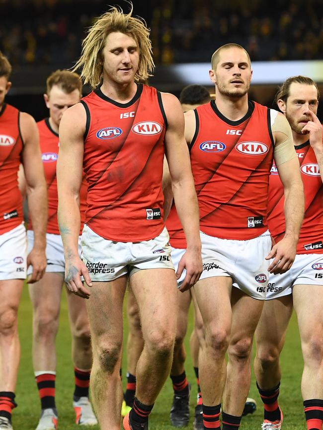 Dyson Heppell and the Bombers have missed a chance this year. Pic: AAP