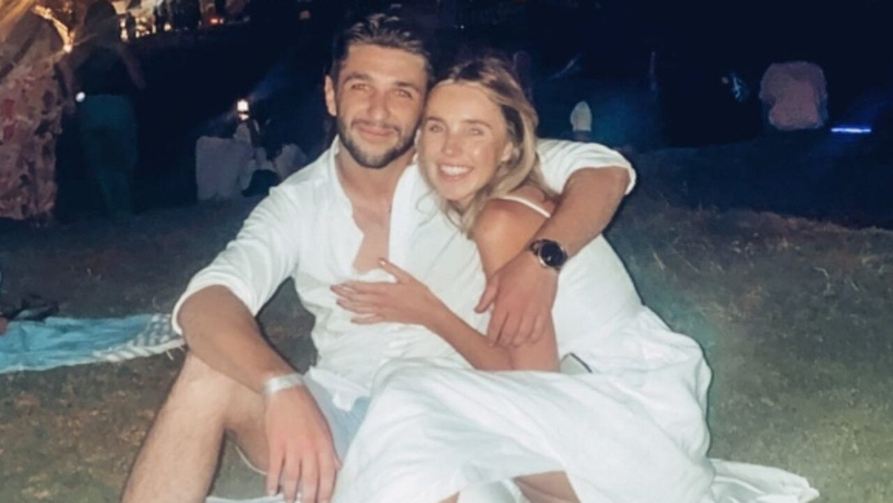 Clare Stokes paid tribute to her boyfriend Charlie Bradley after his sudden and mysterious death in Bali over the weekend. Picture: Supplied