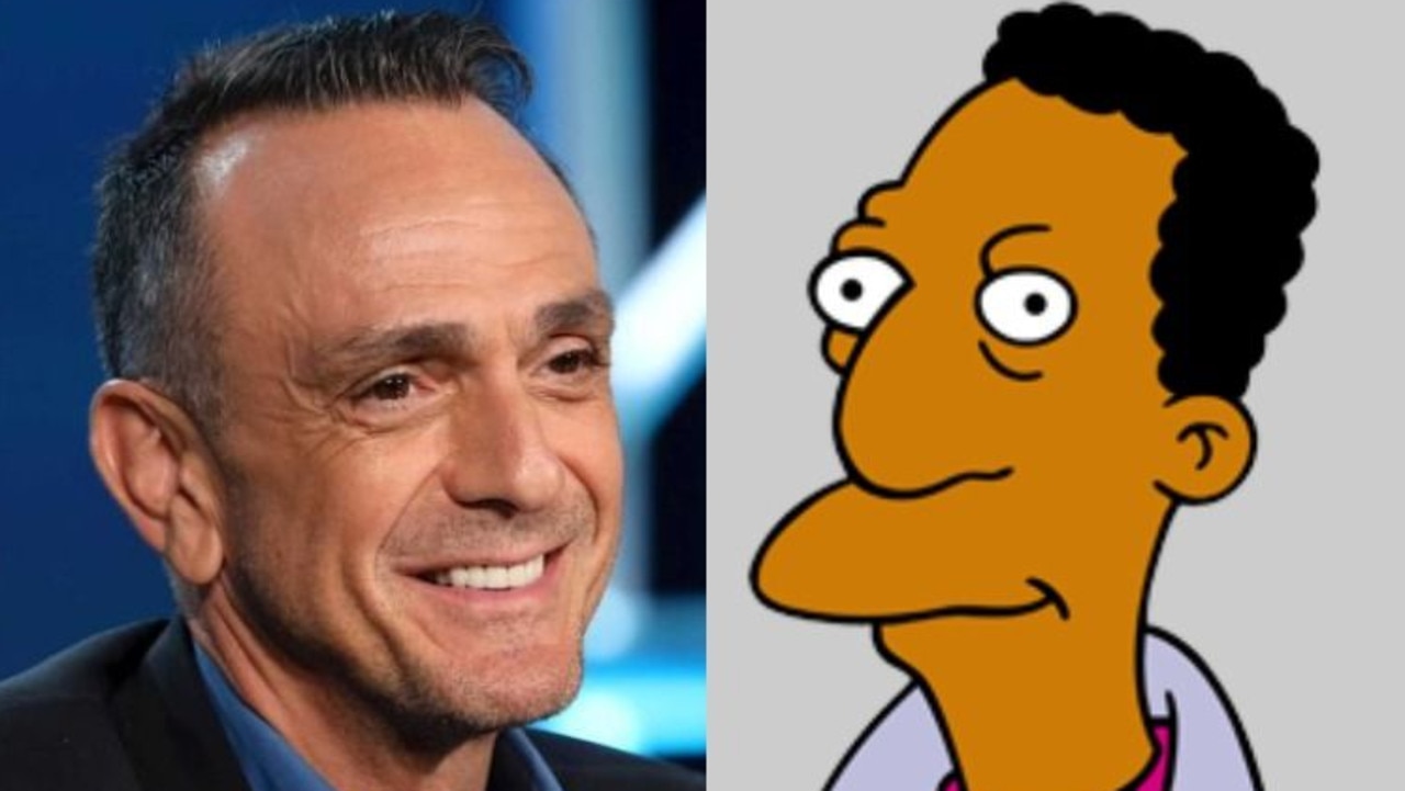 The Simpsons has copped criticism for years for having Hank Azaria (pictured) play the role of Indian character Apu. He also voiced Carl Carlson, pictured.