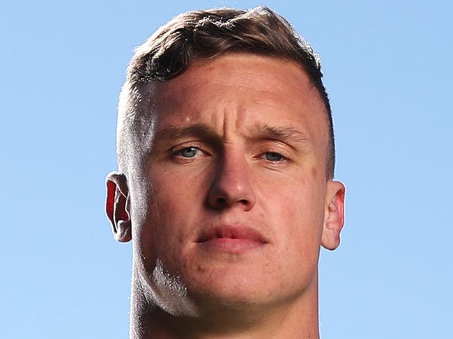 HOLD DO NOT USE WITHOUT PERMISSION FROM JAMES SILVER DAILY TELEGRAPH SPORTS EDITOR -Canberra Raiders Jack Wighton poses for a portrait at Raiders headquarters in Canberra. Picture: Brett Costello