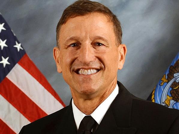 Retired US Navy vice admiral William Hilarides.