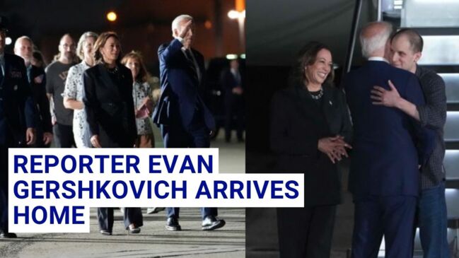 Watch: President Biden and Vice President Harris Greet Americans Freed from Russia