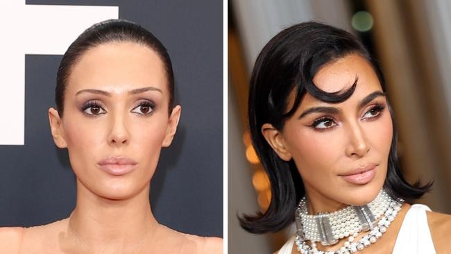 Bianca Censori and Kim Kardashian