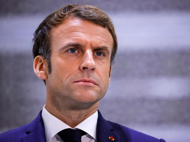 French President Emmanuel Macron has come under fire for his comments about unvaccinated people. Picture: Thomas Samson / AFP)