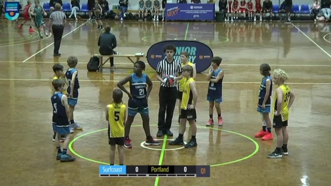 Replay: Basketball Victoria Under-12 Country Championships - Surfcoast Chargers vs Portland Coasters (Boys)