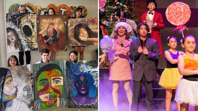 Gallery: Students wow with art and stage shows