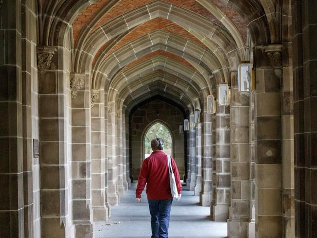 MELBOURNE, AUSTRALIA - NewsWire Photos APRIL 26, 2021: MELBOURNE, AUSTRALIA - Melbourne University Campus in Carlton. Picture: NCA NewsWire / David Geraghty